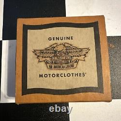1996 Harley Davidson / Zippo belt buckle with BRAND NEW vintage Made In USA