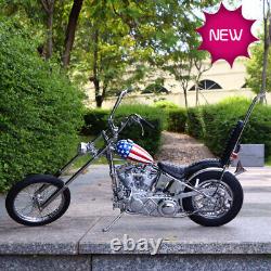 1/4 Easy Rider Harley Davidson Built Motorcycle Model Diecast Captain America