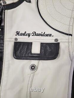 (2491-6) Harley Davidson GM0052577 Leather Jacket- Size M