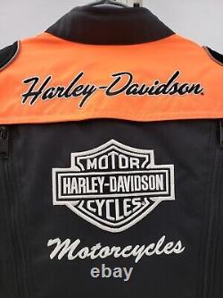 (40261-3) Harley Davidson Size Small Womans Motorcycle Jacket