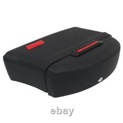 Black Motorcycle Luggage Hard Saddle Bags Universal For Yamaha Kawasaki Honda