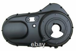 Black Outer Primary Cover for Harley Davidson by V-Twin