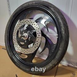 Front Wheel Rim, Tire, Disc Brake, Axle, Harley-Davidson Softail Dyna