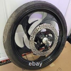 Front Wheel Rim, Tire, Disc Brake, Axle, Harley-Davidson Softail Dyna