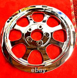 Harley Davidson CHROME Rear Drive Pulley HERITAGE Softail#40306-06 inch 1/8 belt