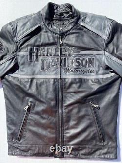 Harley Davidson CLASSIC CRUISER Leather Jacket Motorcycle men's Leather Jacket