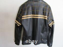 Harley Davidson Degner ROLE AND CODE single leather jacket M Used in japan