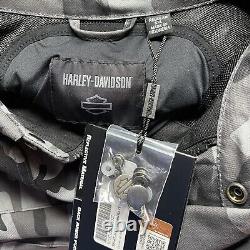 Harley Davidson HD Men's Operative CE Approved Riding Shirt Jacket 97152 4XL NEW