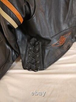 Harley-Davidson Leather Motorcycle Code Size XXL