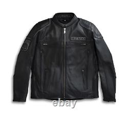 Harley Davidson Men's Aurora Willie G Skull 3 in 1 Genuine Biker Leather Jacket