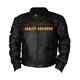 Harley Davidson Men's Motorcycle Vintage Biker 100% Real Cowhide Leather Jacket