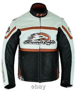 Harley Davidson Men's Raceway Screaming Eagle leather jacket Excellent Quality