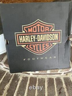 Harley Davidson Motorcycle Boots Dulcie Black 10 1 Heels D85414 Size 6 M