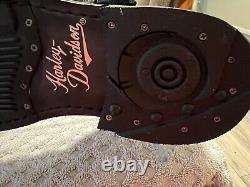 Harley Davidson Motorcycle Boots Dulcie Black 10 1 Heels D85414 Size 6 M