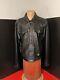 Harley Davidson Motorcycle/Trucker Jacket VTG Blk Lrg 27.5 Arms XLNT COOL