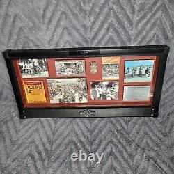 Harley Davidson Motorcycles Framed Plaque Shadow Box Lot of 4 in the 1980s 1990s