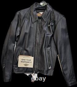 Harley Davidson Pathway Black Leather Jacket 98102-02VM/000S