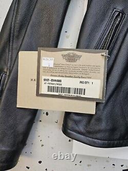 Harley Davidson Pathway Black Leather Jacket 98102-02VM/000S