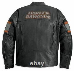 Harley Davidson Screaming Eagle Men's Motorcycle Motorbike Real Leather Jacket