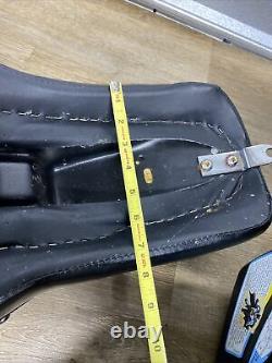 Harley-Davidson Studded Motorcycle Seat Leather RDW-92/61-0067 Fatboy Unknown