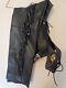Harley Davidson Women's Leather Motorcycle Chaps Size XS FRINGE MINT PERFECT