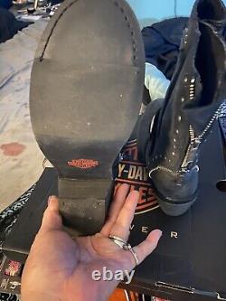 Harley Davidson Women's Motorcycle Riding Boots US size 9M