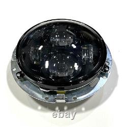 Harley Touring 7 LED Daymaker Head Light HeadLamp Black OE 67700329