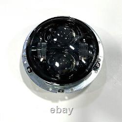 Harley Touring 7 LED Daymaker Head Light HeadLamp Black OE 67700329