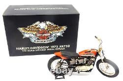Harley-davidson 1972 Xr750 110 Scale Die Cast Replica Motorcycle 99304-06v Rare