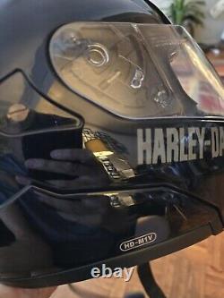 Harley-davidson Motorcycle Full Face Helmet Hd-m1v Size XL