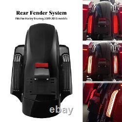 LED Rear Fender System Fit For Harley CVO Style Touring Electra Road Glide 09-13