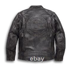 Men's Harley Davidson Dauntless Convertible 2 in 1 Biker Jacket HD Riding Jacket