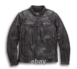 Men's Harley Davidson Dauntless Convertible 2 in 1 Biker Jacket HD Riding Jacket