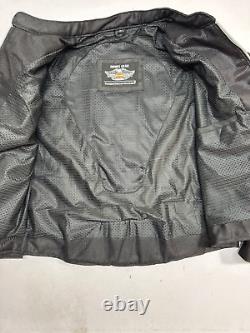 Men's Harley Davidson Motorcycle Racing Jacket Trenton Mesh Fabric Biker Jacket