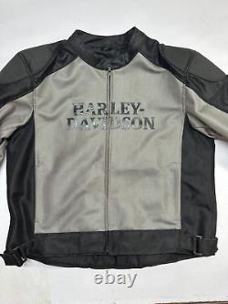 Men's Harley Davidson Motorcycle Racing Jacket Trenton Mesh Fabric Biker Jacket