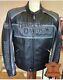 Men's Harley Davidson Motorcycle Racing Leather Jacket HD Cruiser Biker Jacket