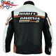 Men's Harley Davidson Raceway Screaming Eagle Motorcycle Leather Biker Jacket