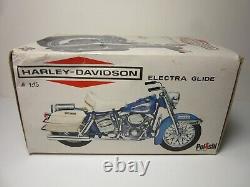 Polistil Harley Davidson Electra Glide. Vintage 1973. Rare. Made in Italy