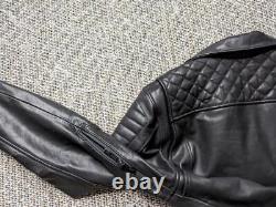 Recent HARLEY DAVIDSON womens MOTORCYCLE leather jacket XL black RIDING