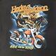 Vtg 1991 3D Emblem Harley Davidson Ride With The Wind XL T-Shirt Honolulu Hawaii