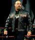 WWE Bill Goldberg Harley Davidson Motorcycle Vintage Biker Black Leather Jacket